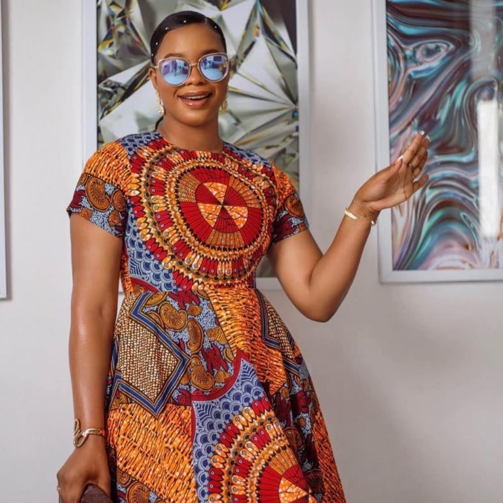 Ankara Mariama African Print Dress
